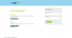 Desktop Screenshot of mynatmail.com